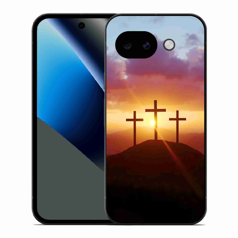 Gél borító mmCase a Google Pixel 10a számára - három kereszt