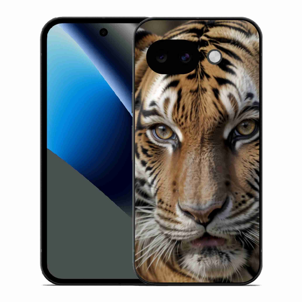 Gél borítás mmCase a Google Pixel 10a számára - tigris nézet