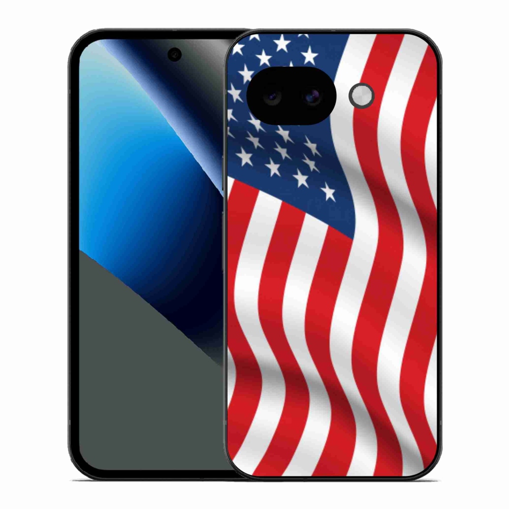 Gél borítás mmCase a Google Pixel 10a számára - amerikai zászló