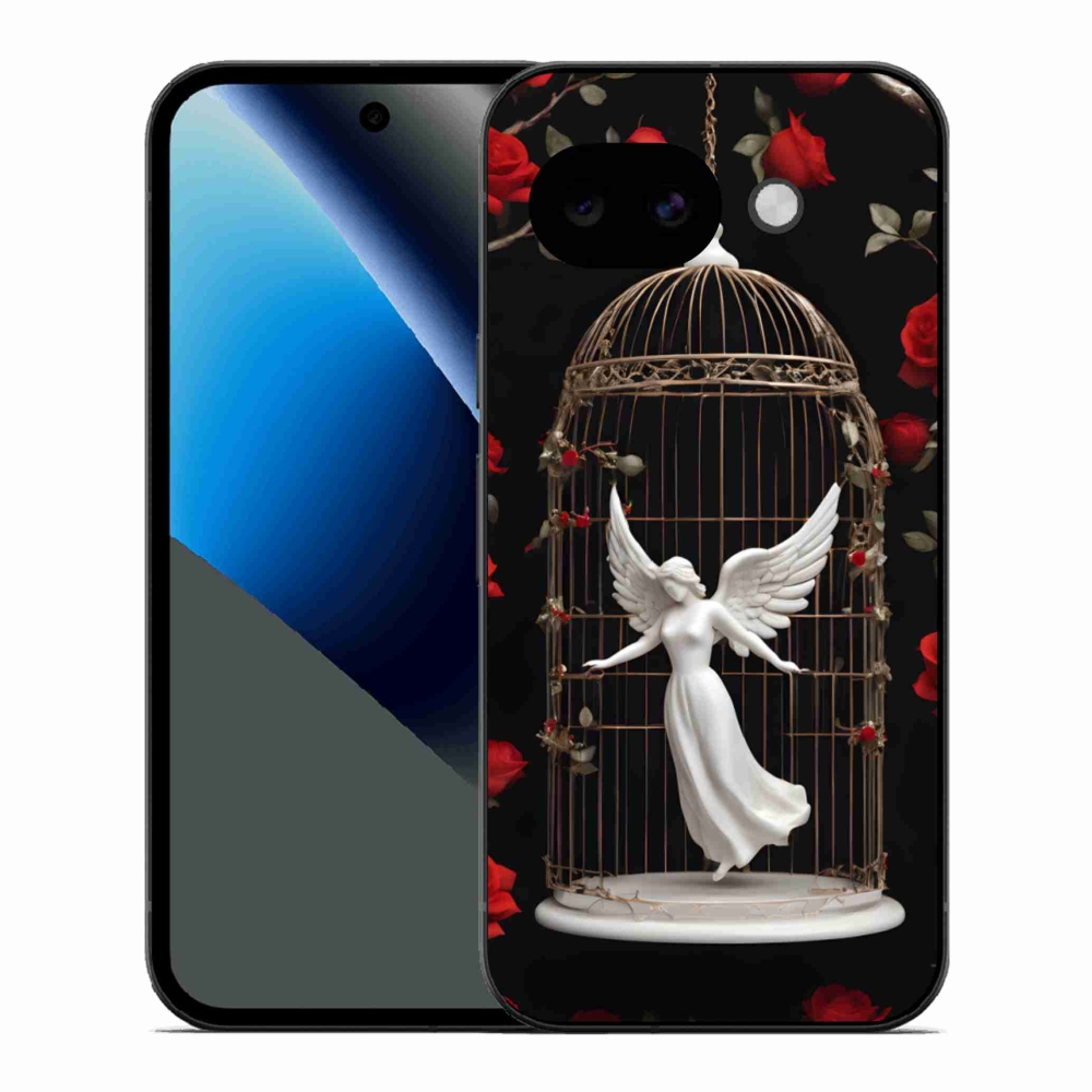Gél borítás mmCase a Google Pixel 10a számára - csapdába esett angyal