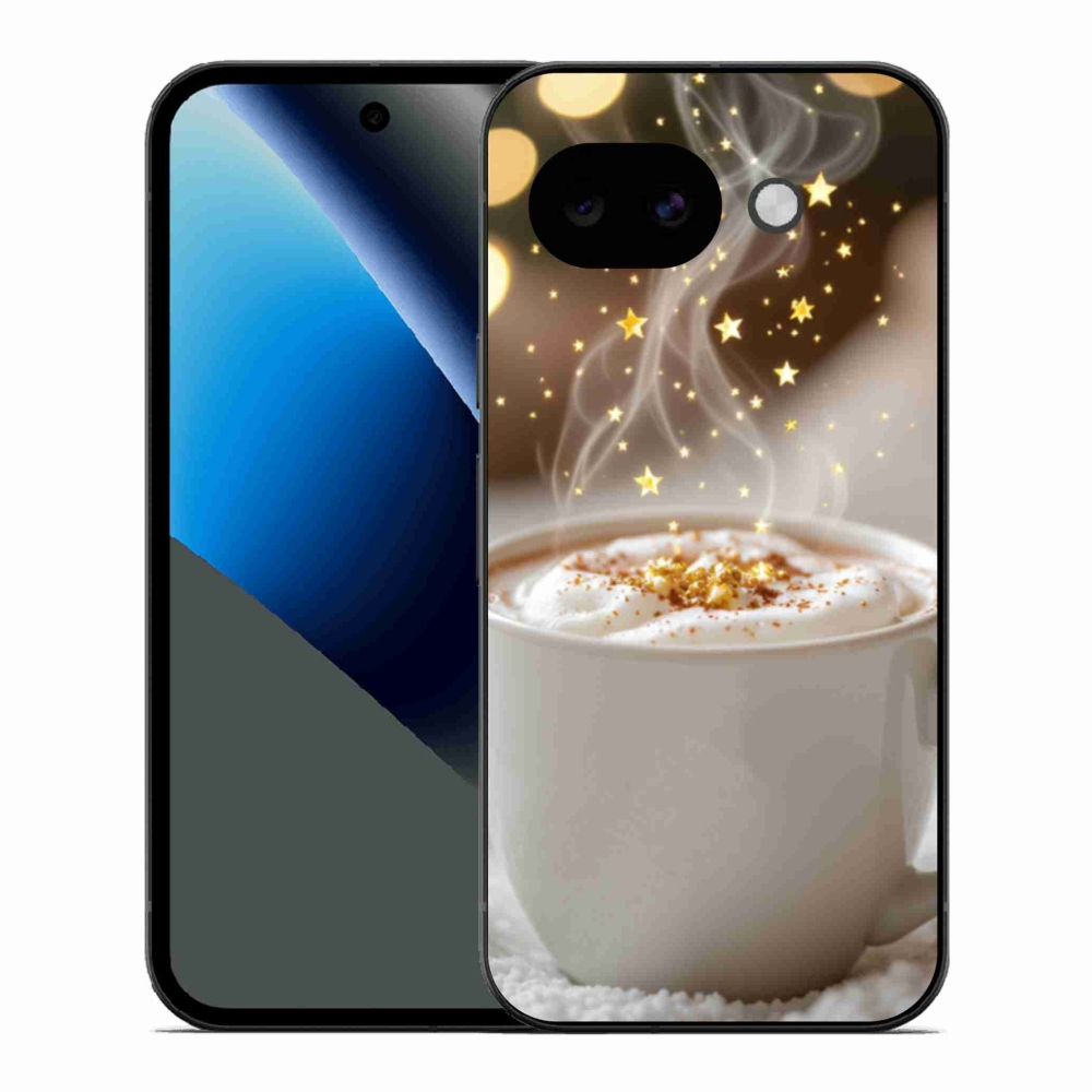 Gél borítás mmCase a Google Pixel 10a számára - Karácsonyi forró ital