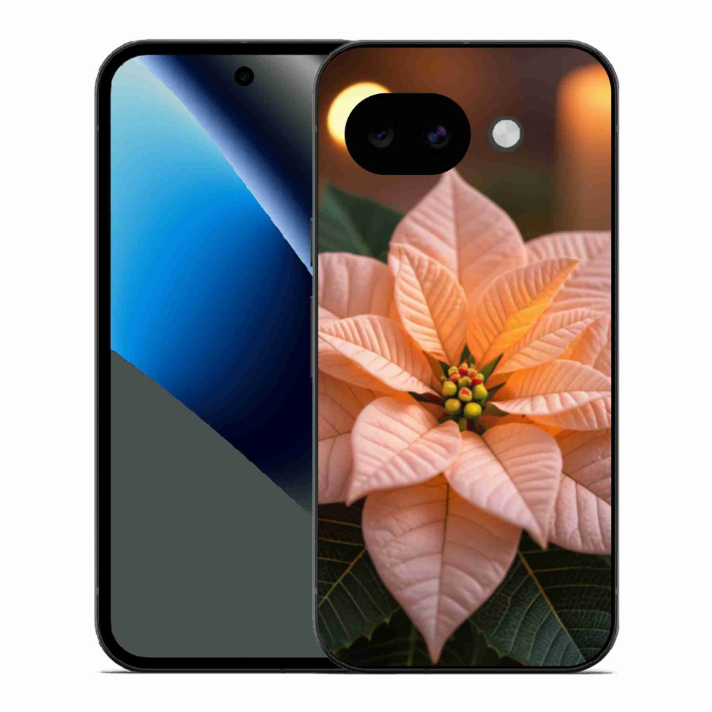 Gél borítás mmCase a Google Pixel 10a készülékhez - mikulásvirág