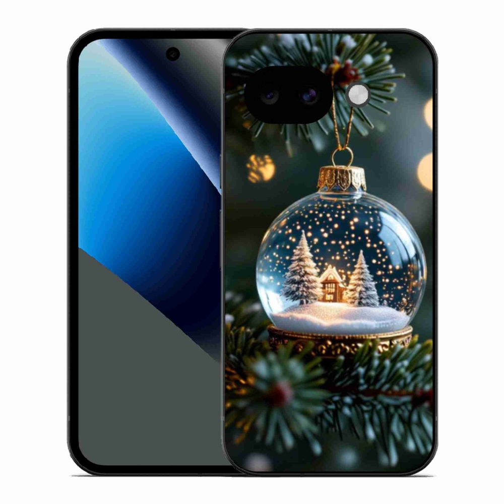 Gél borítás mmCase a Google Pixel 10a számára - Karácsonyi gömbök 2