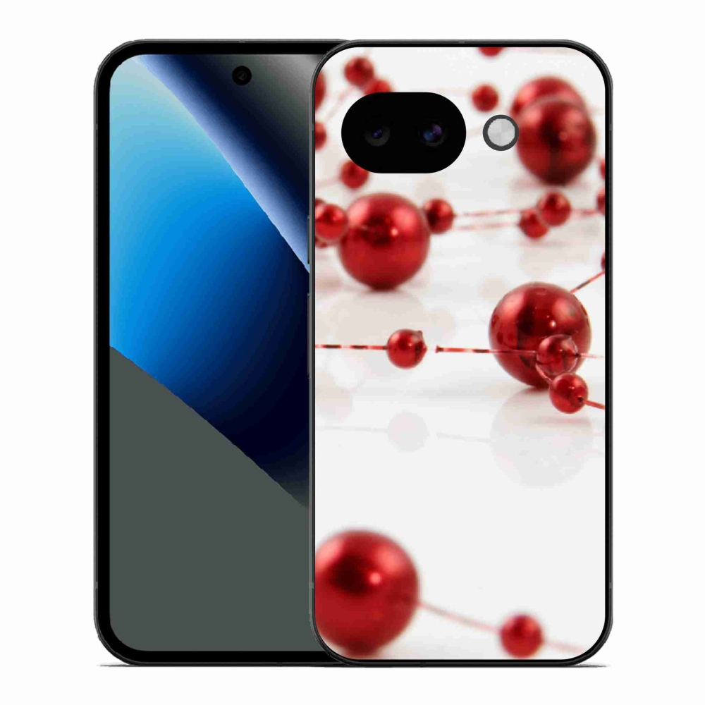 Gél borítás mmCase a Google Pixel 10a számára - karácsonyi lánc
