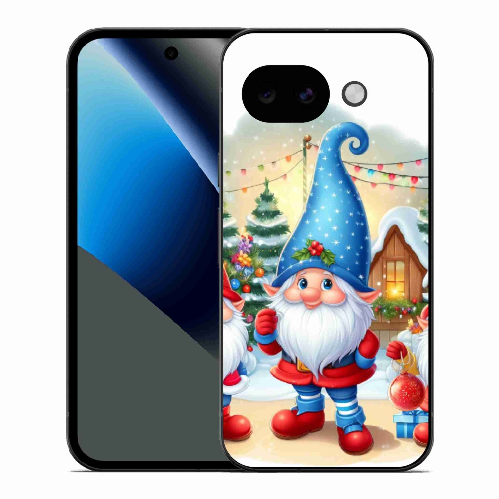 Gél borítás mmCase a Google Pixel 10a számára - Karácsonyi manók