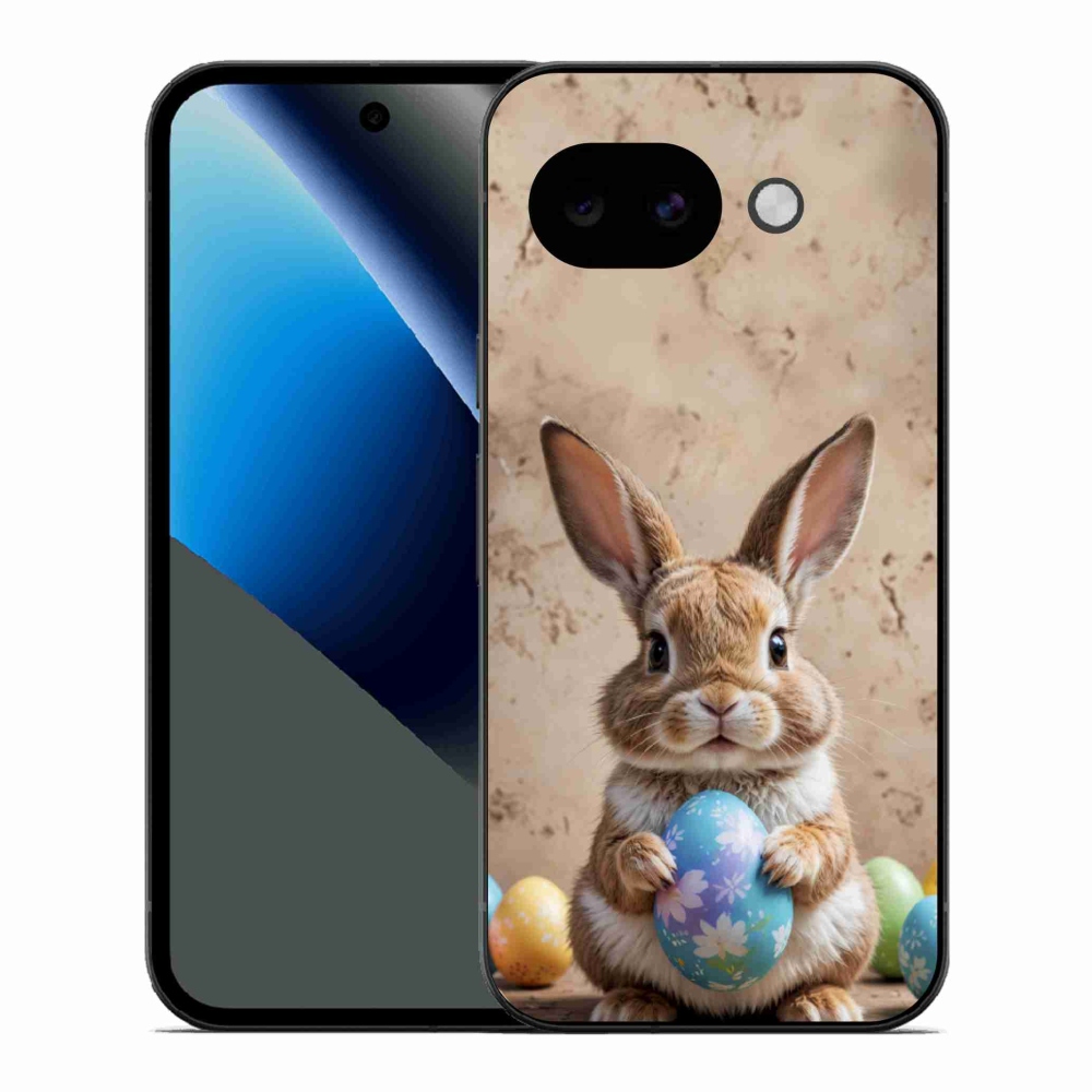Gél borítás mmCase a Google Pixel 10a számára - Húsvéti nyuszi