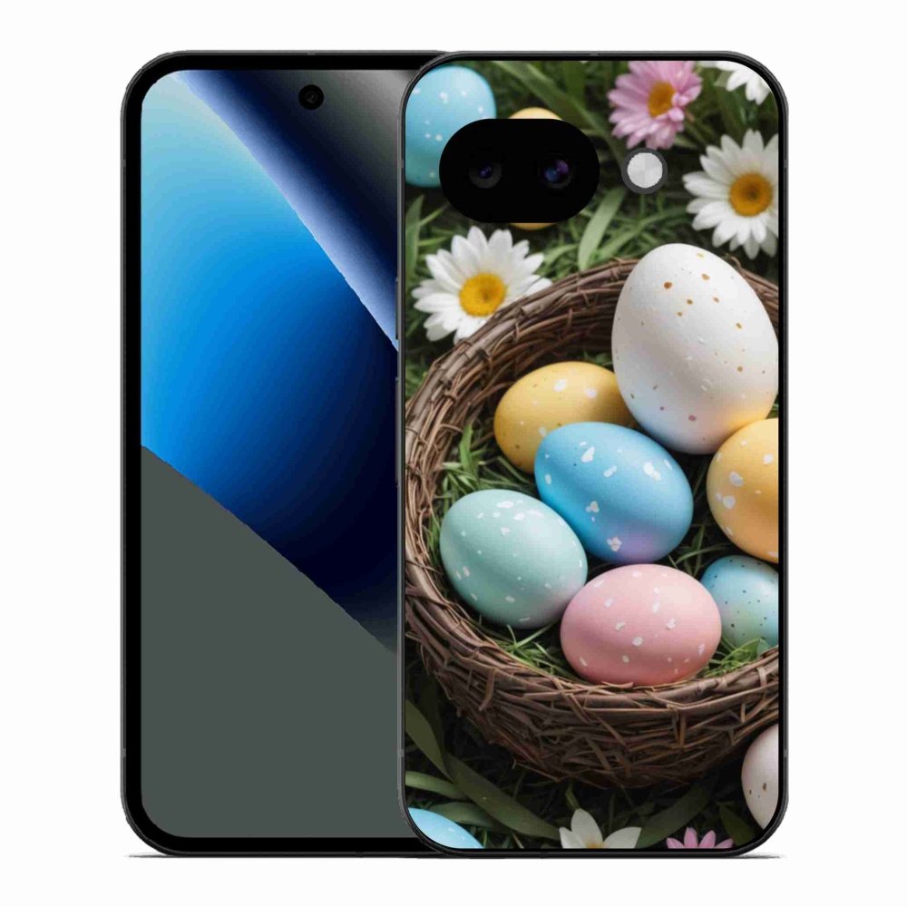Gél borítás mmCase a Google Pixel 10a számára - Húsvéti tojások 2