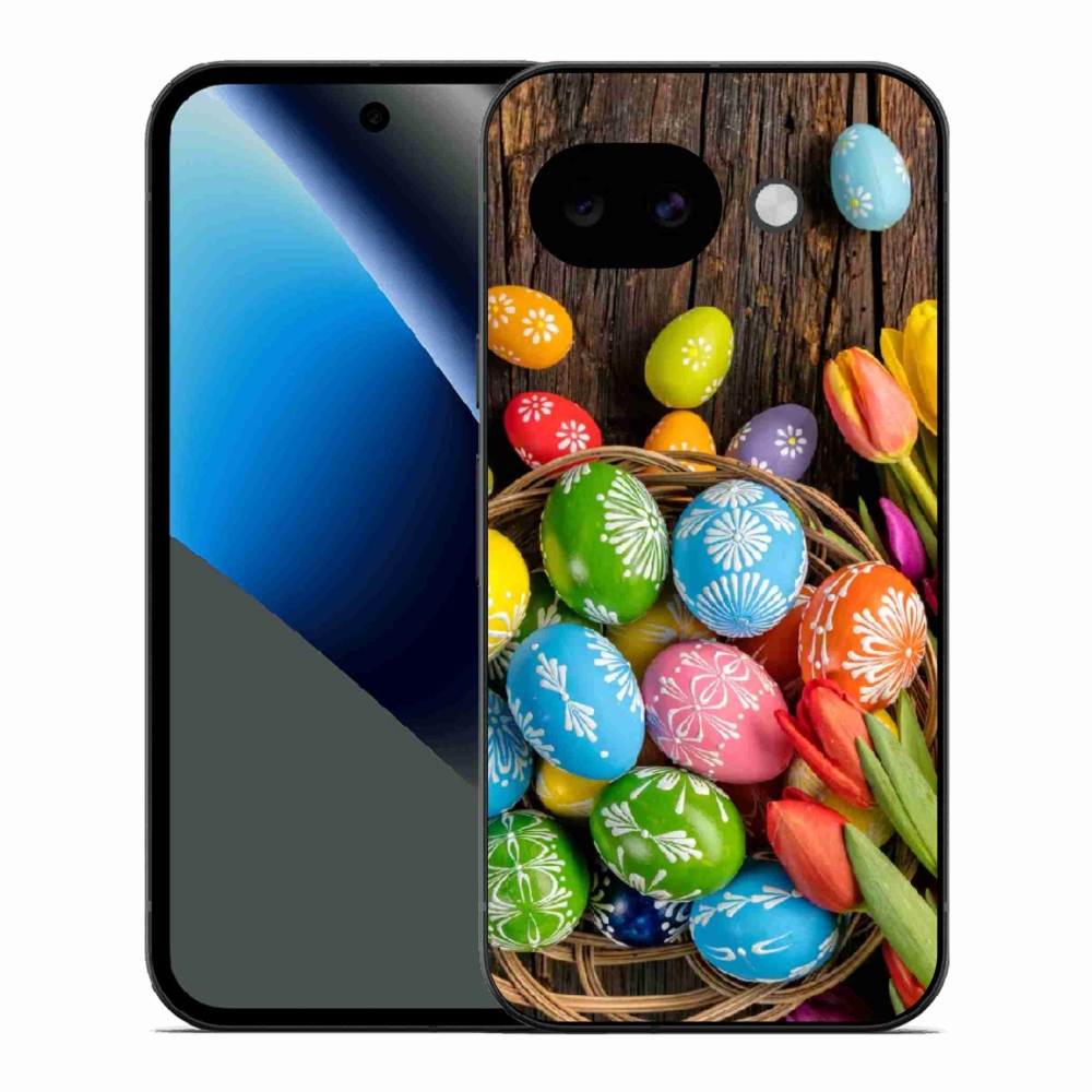 Gél borítás mmCase a Google Pixel 10a számára - Húsvéti tojások