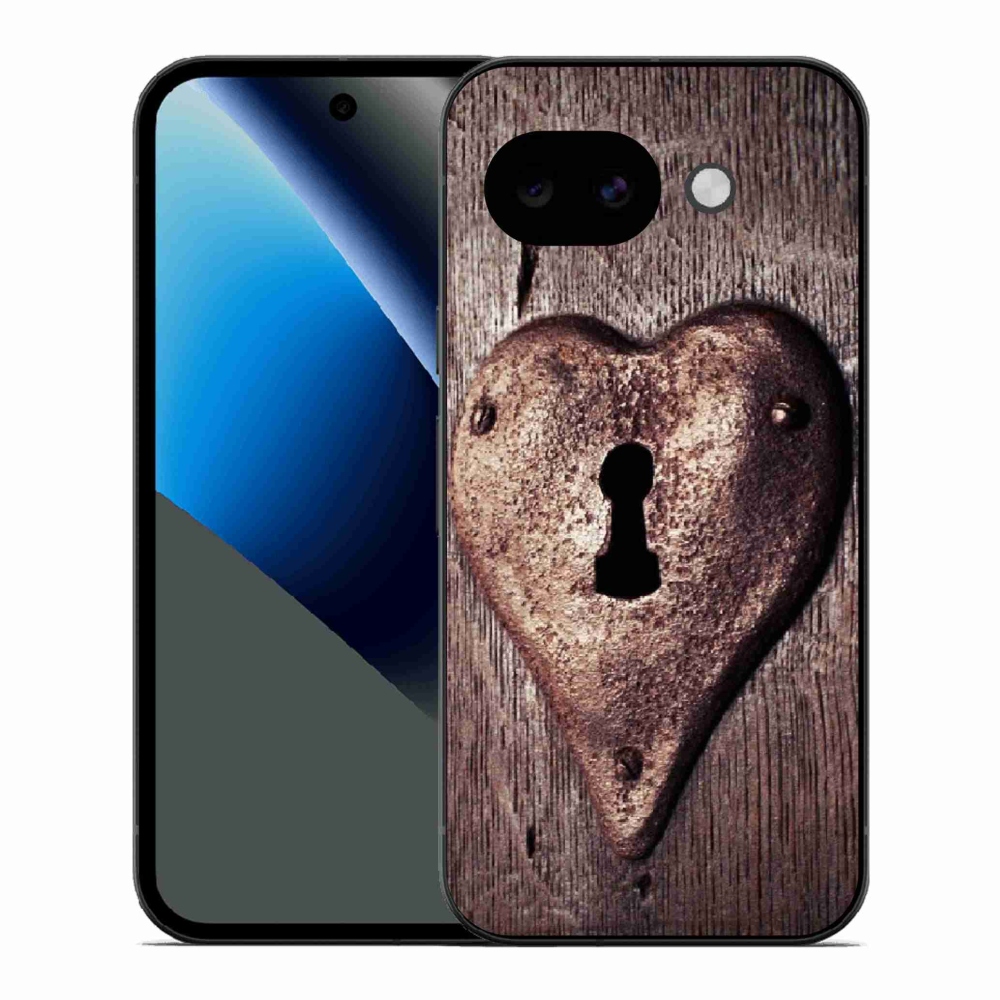 Gél borítás mmCase a Google Pixel 10a készülékhez - szív alakú zár