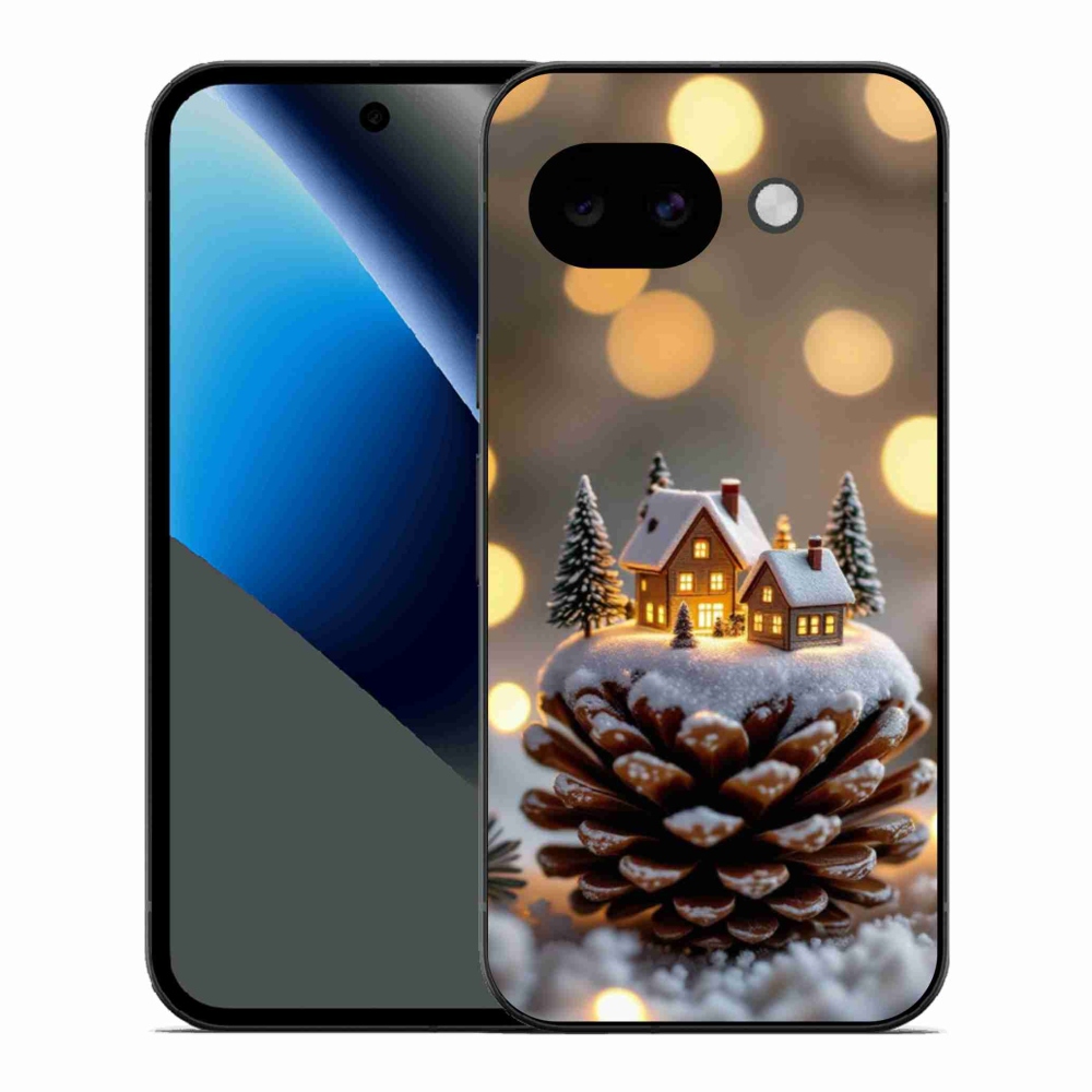 Gél borítás mmCase a Google Pixel 10a számára - téli falu