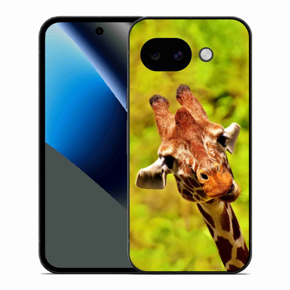 Zselés borítás mmCase a Google Pixel 10a számára - zsiráf