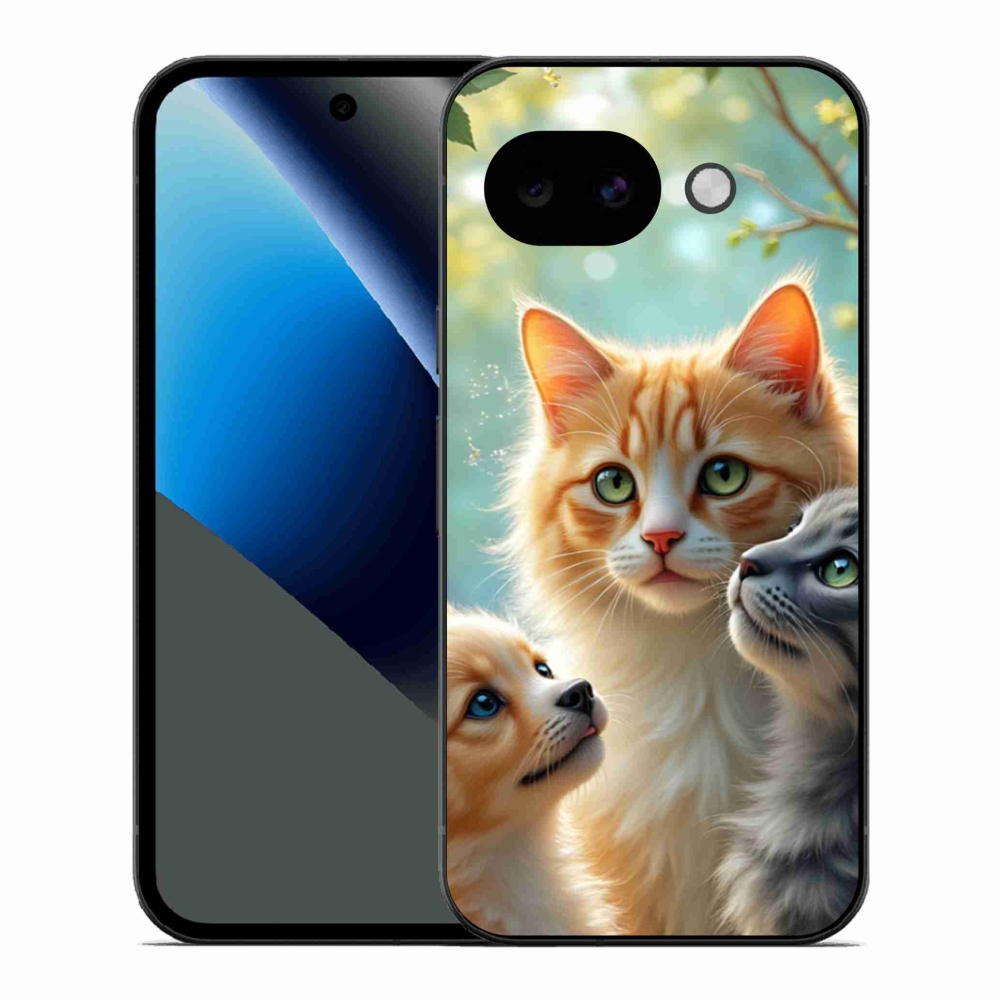 Gél borítás mmCase a Google Pixel 10a számára - Állati barátság 2