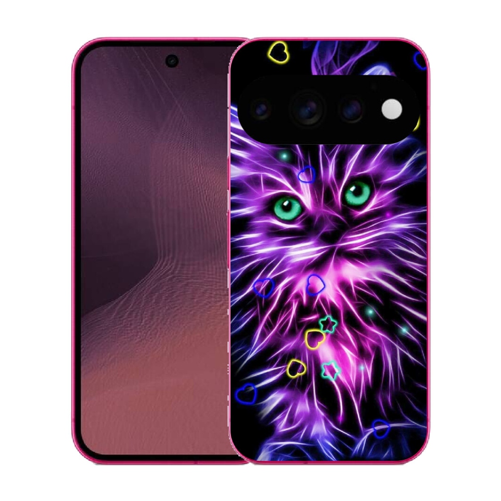 mmCase gél tok a Google Pixel 11-hez – absztrakt macska