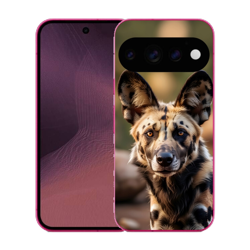 mmCase gél tok a Google Pixel 11-hez – afrikai vadkutya