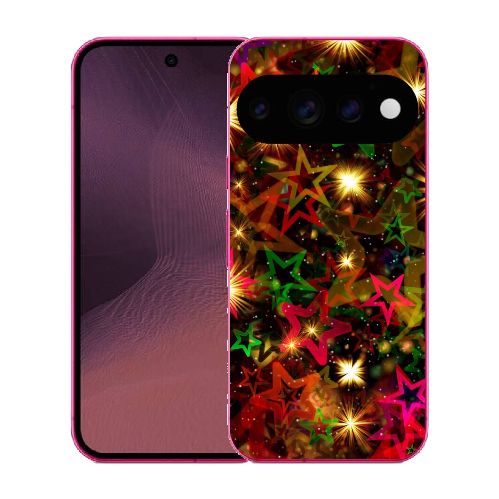 mmCase gél tok a Google Pixel 11-hez – színes csillagok