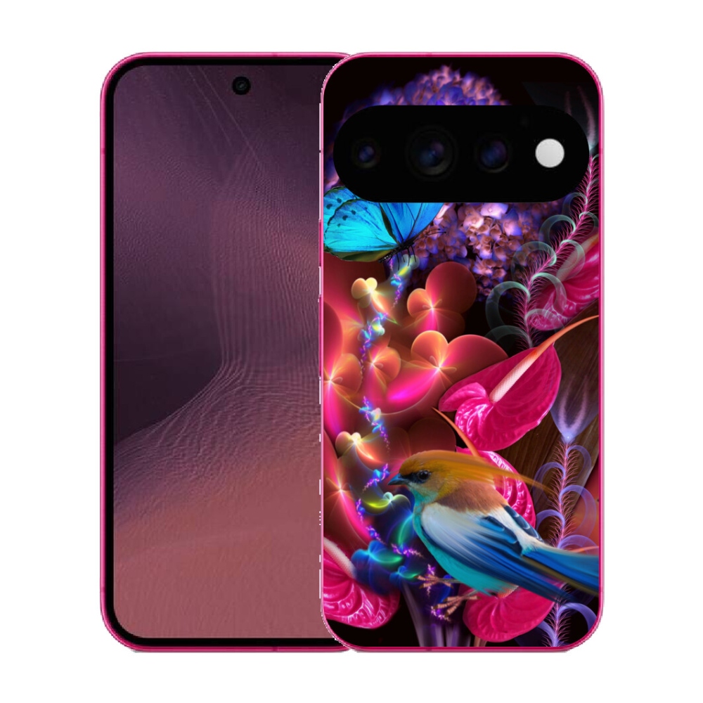 mmCase gél tok a Google Pixel 11-hez – színes virágok