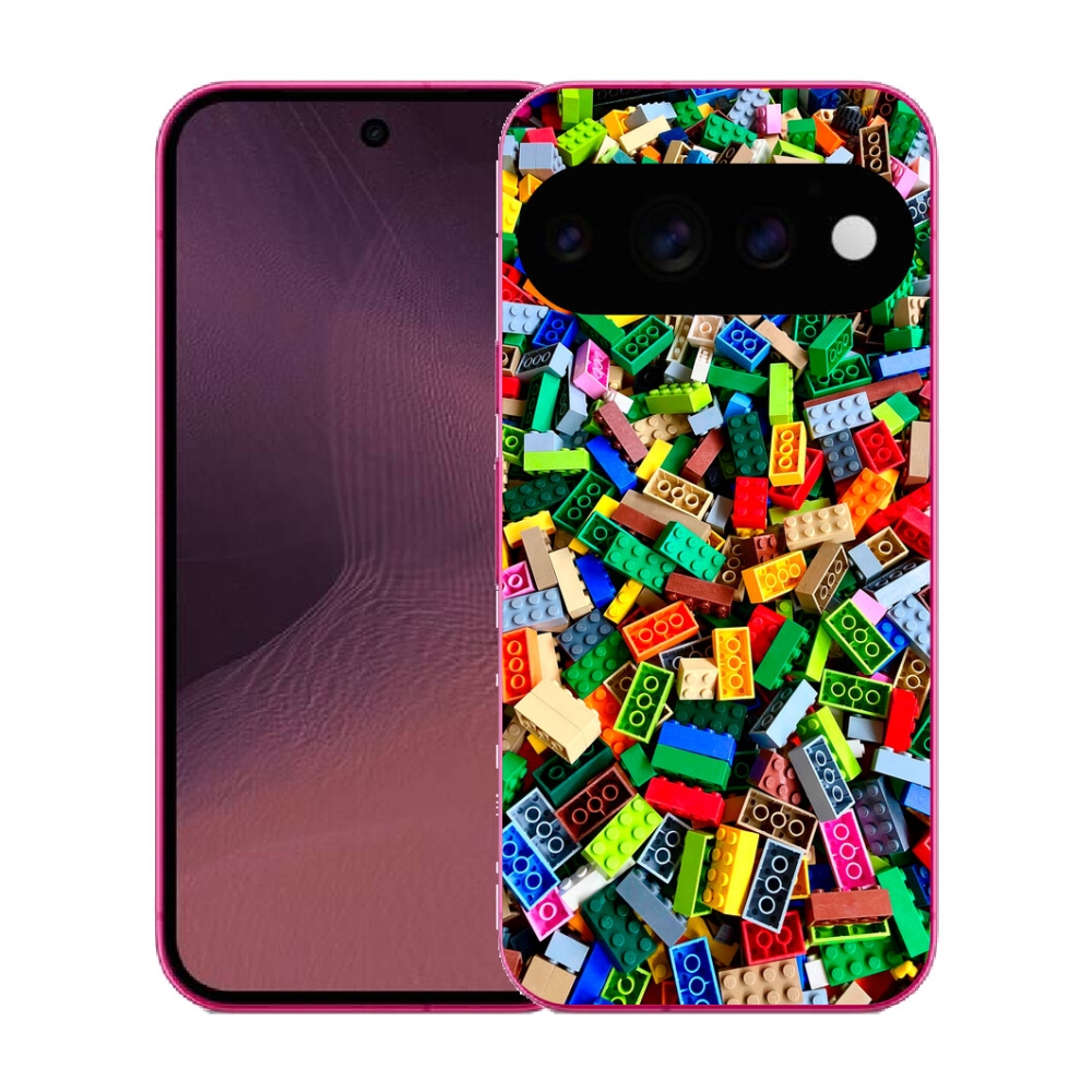 mmCase gél tok a Google Pixel 11-hez – színes építőelemek