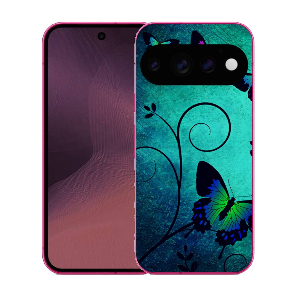 mmCase gél tok a Google Pixel 11-hez – színes pillangók