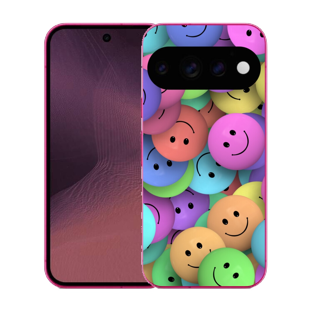 mmCase gél tok a Google Pixel 11-hez – színes smiley-k