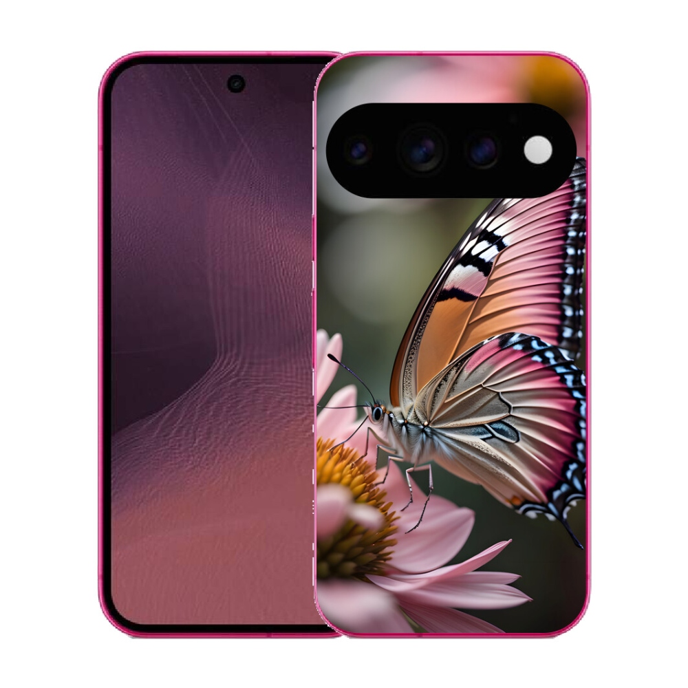 mmCase gél tok a Google Pixel 11-hez – színes pillangó
