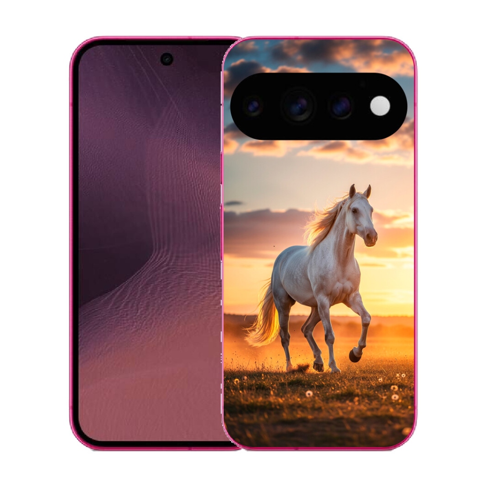 mmCase gél tok a Google Pixel 11-hez – futó fehér ló 2
