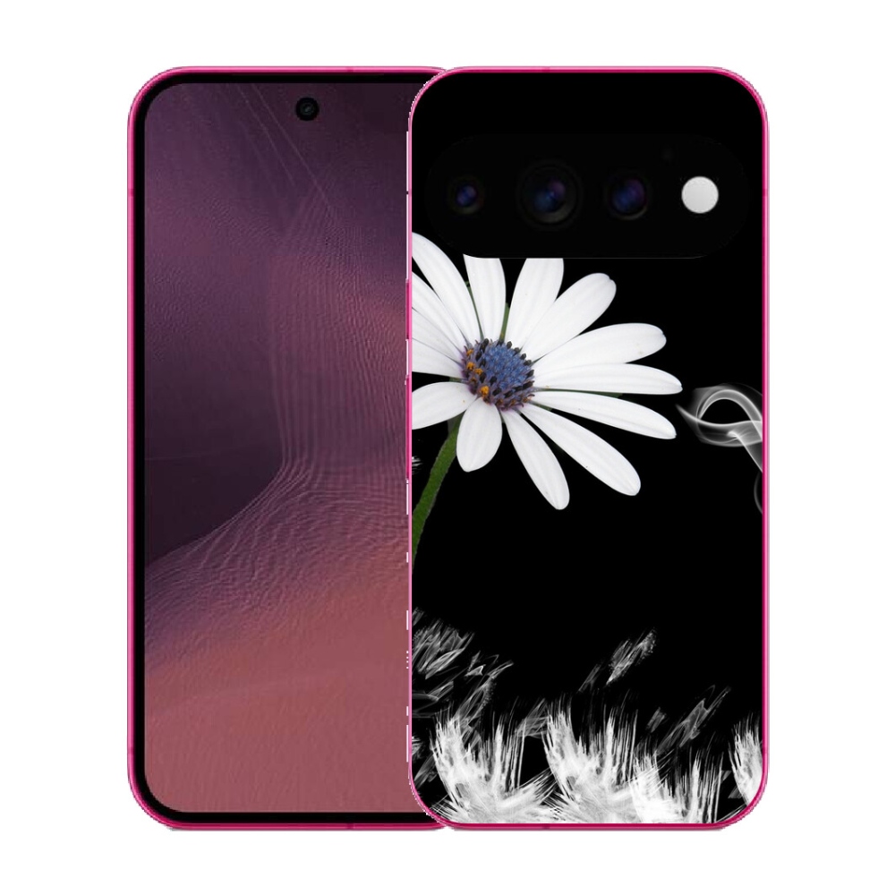 mmCase gél tok a Google Pixel 11-hez – fehér virág
