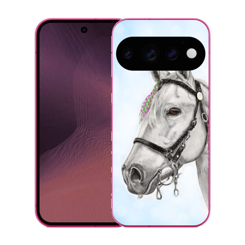 mmCase géltok a Google Pixel 11-hez – fehér ló 1