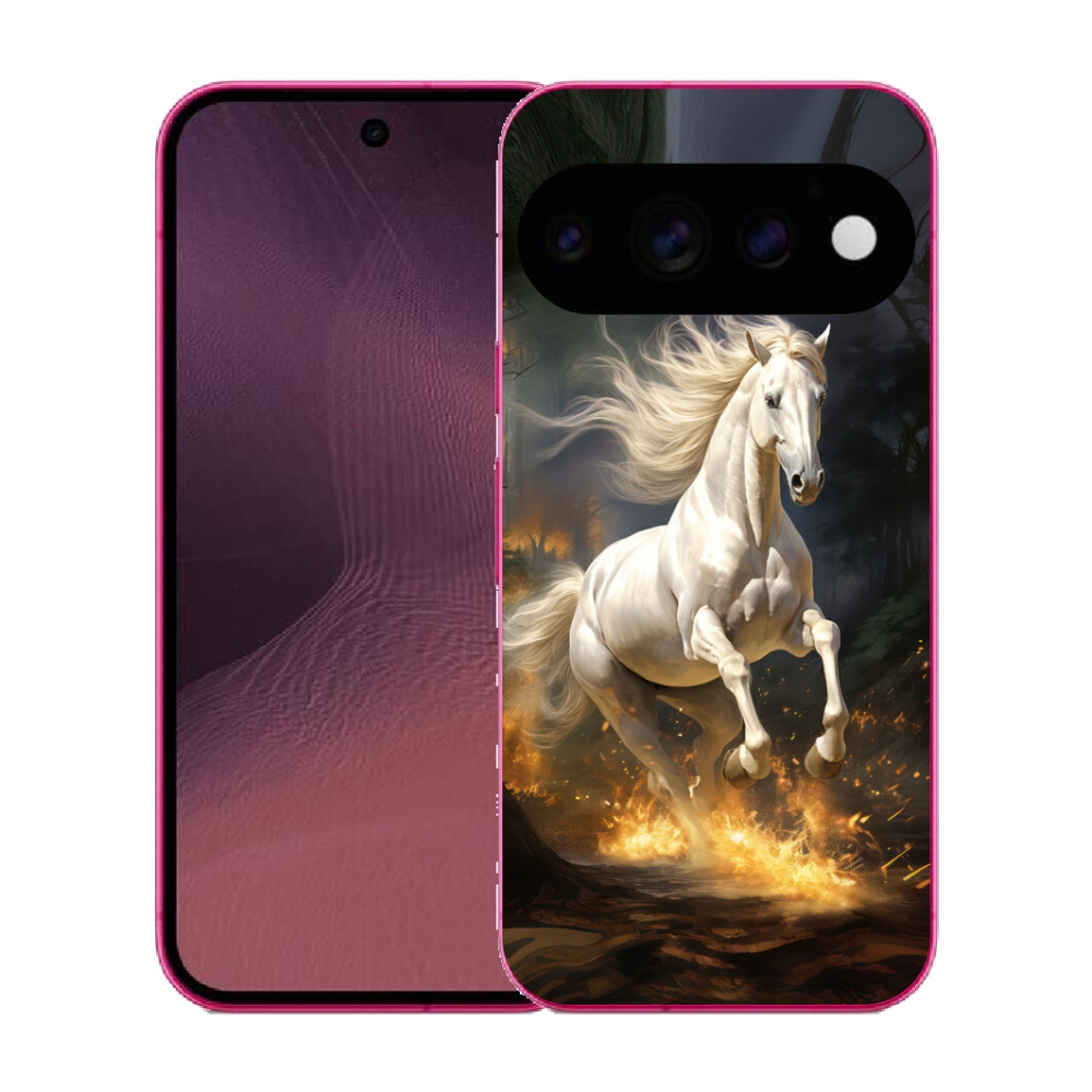 mmCase gél tok a Google Pixel 11-hez – fehér ló 2