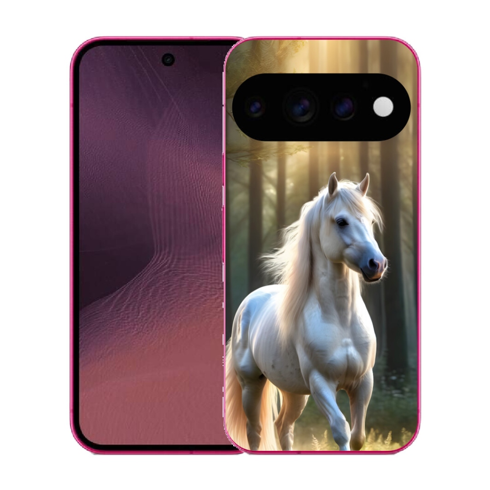 mmCase gél tok a Google Pixel 11-hez – fehér ló 3