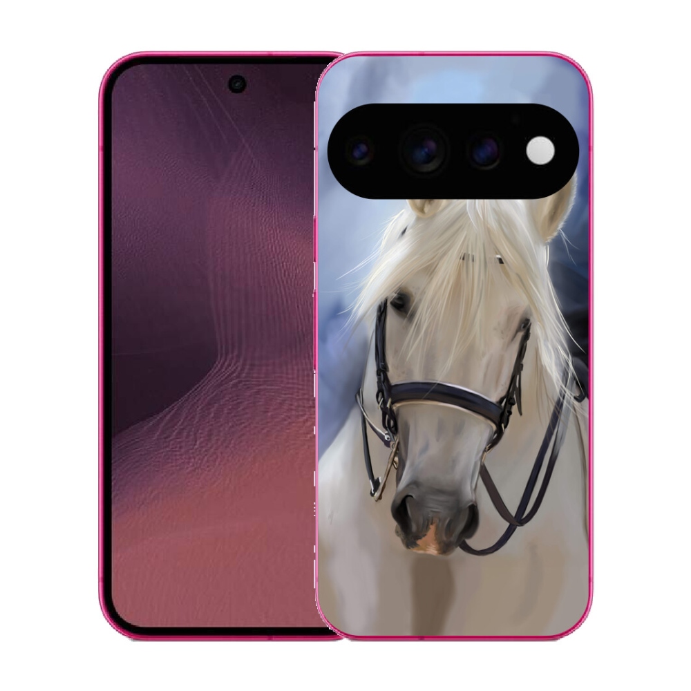 mmCase gél tok a Google Pixel 11-hez – fehér ló