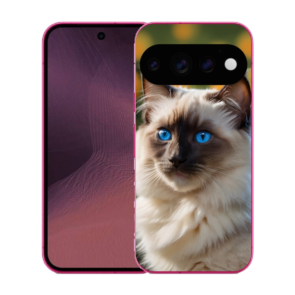 mmCase gél tok a Google Pixel 11-hez – fehér ragdoll