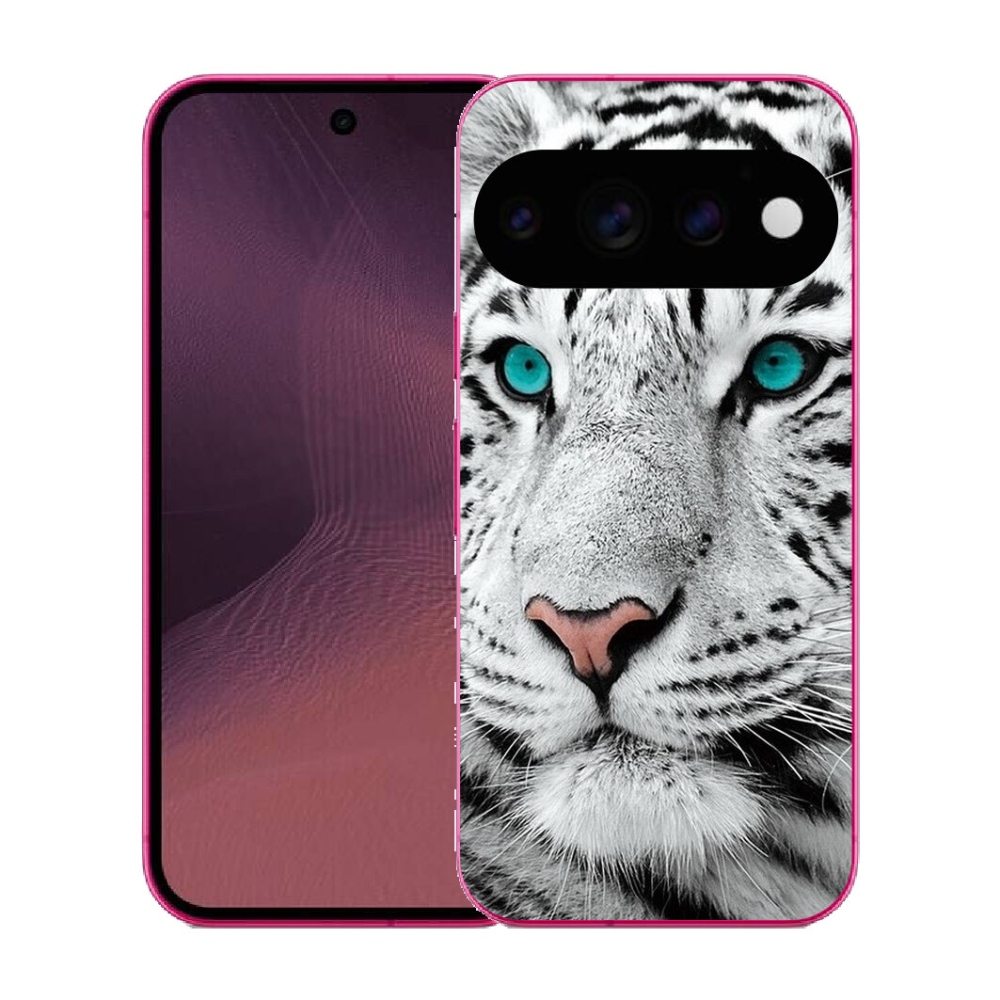 mmCase gél tok a Google Pixel 11-hez – fehér tigris
