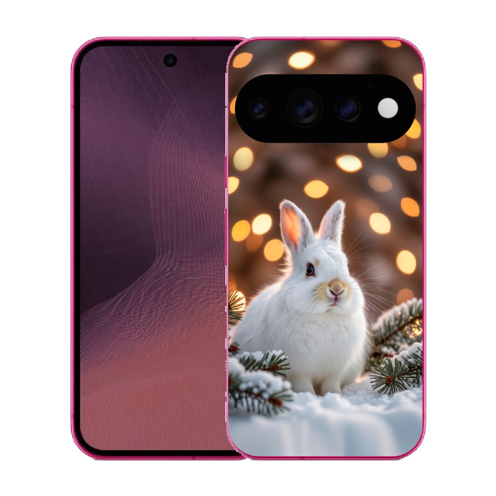 mmCase gél tok a Google Pixel 11-hez – fehér nyúl