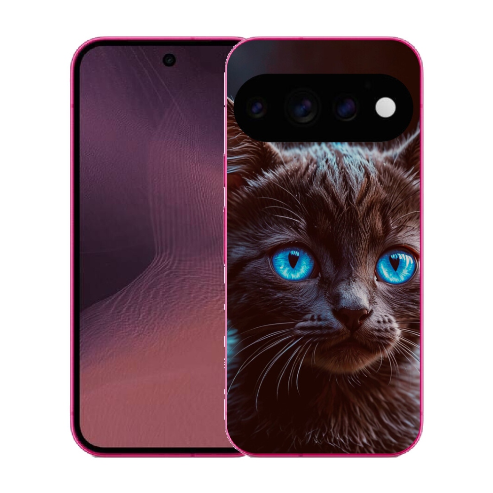 mmCase gél tok a Google Pixel 11-hez – fekete cica 2