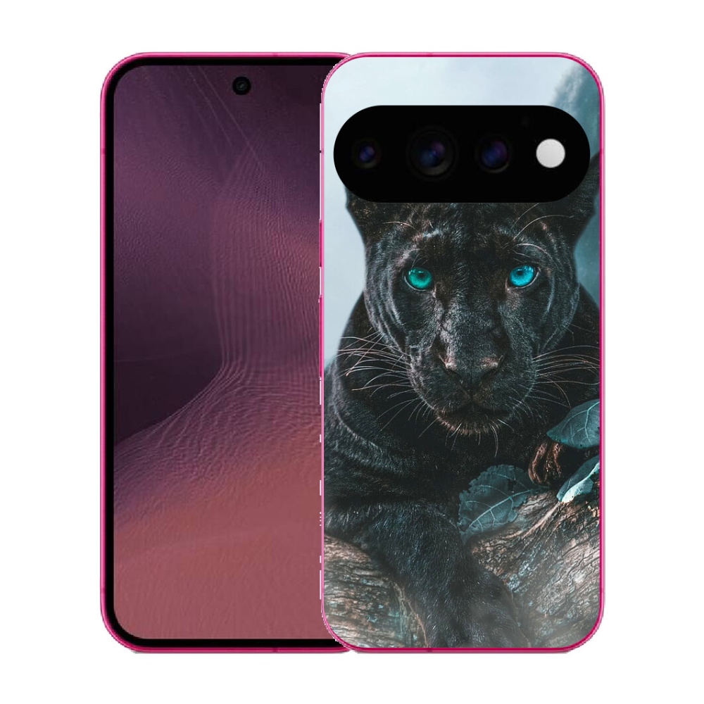 mmCase gél tok a Google Pixel 11-hez – fekete párduc