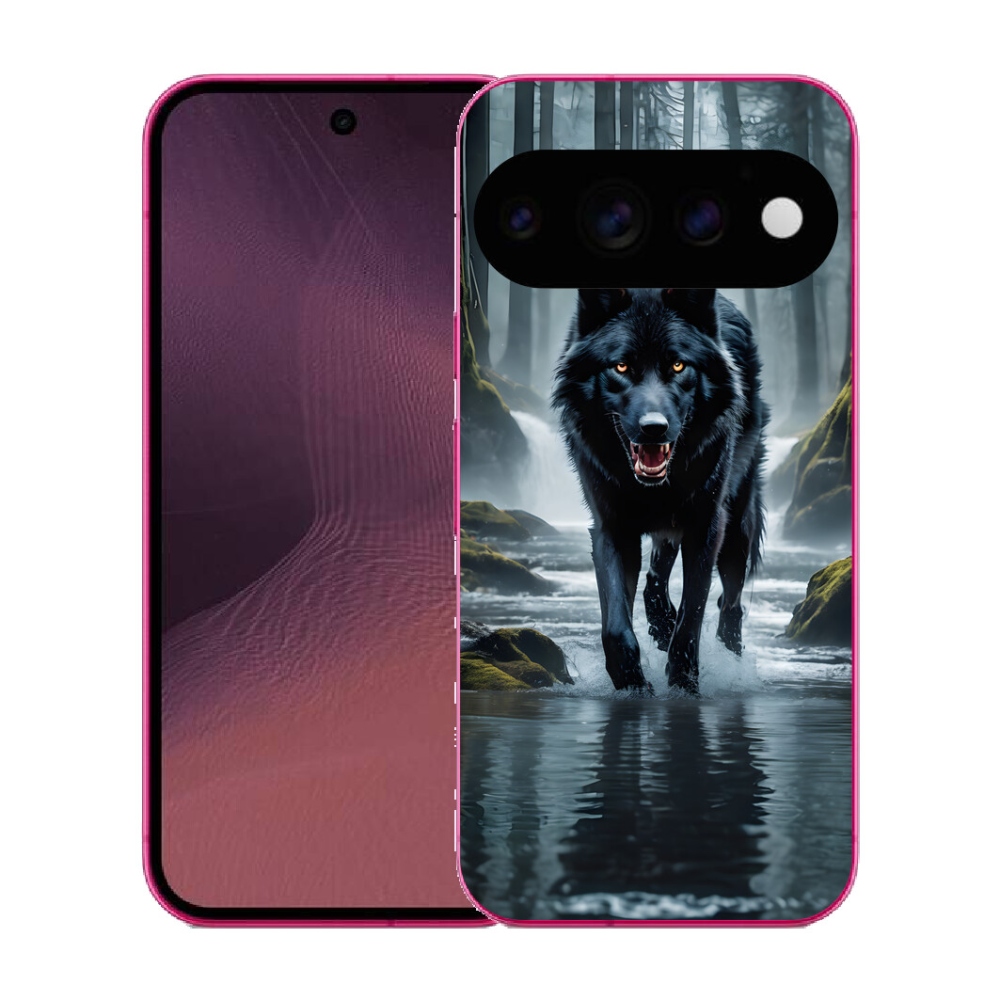 mmCase géltok a Google Pixel 11-hez – fekete farkas