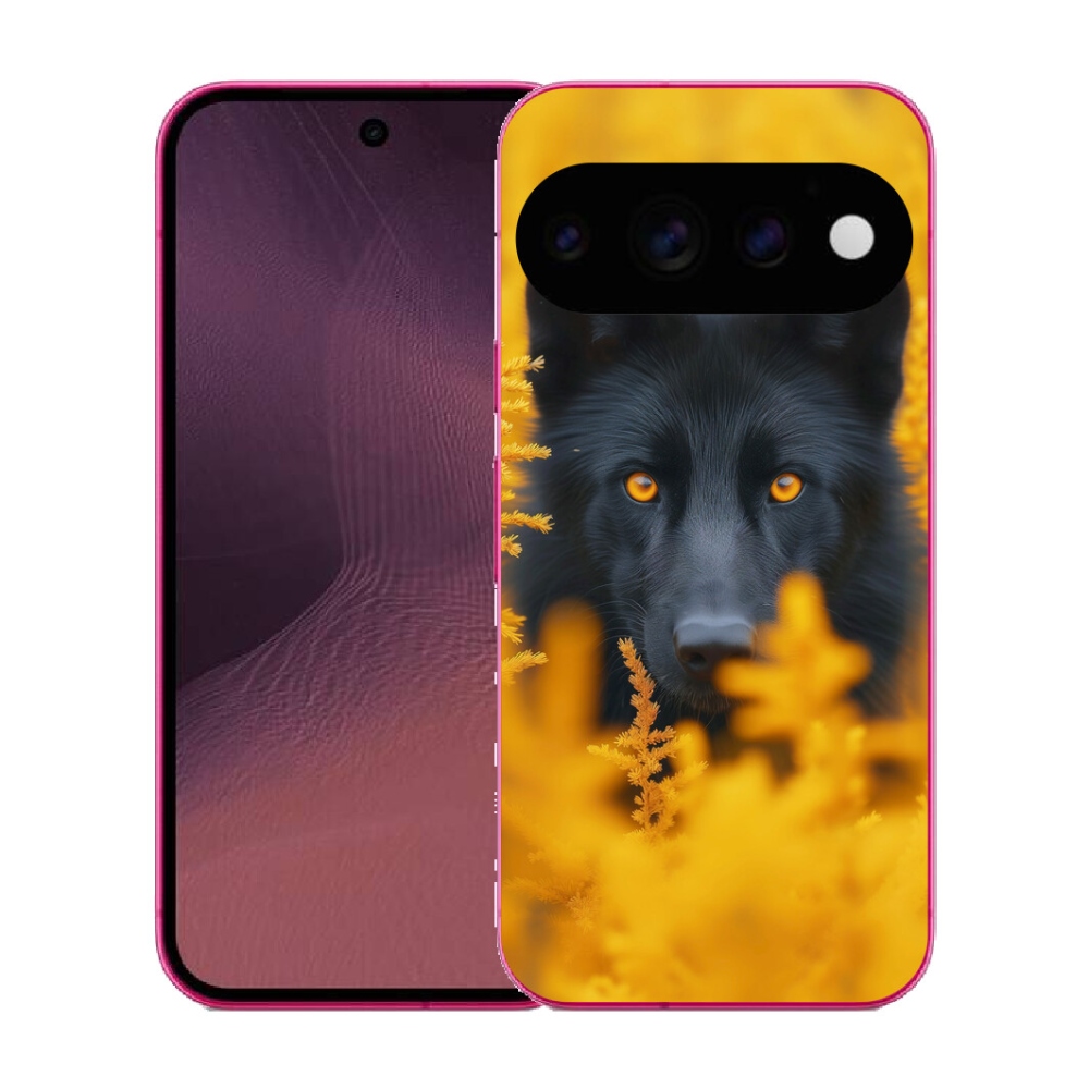 mmCase gél tok a Google Pixel 11-hez – fekete farkas 2