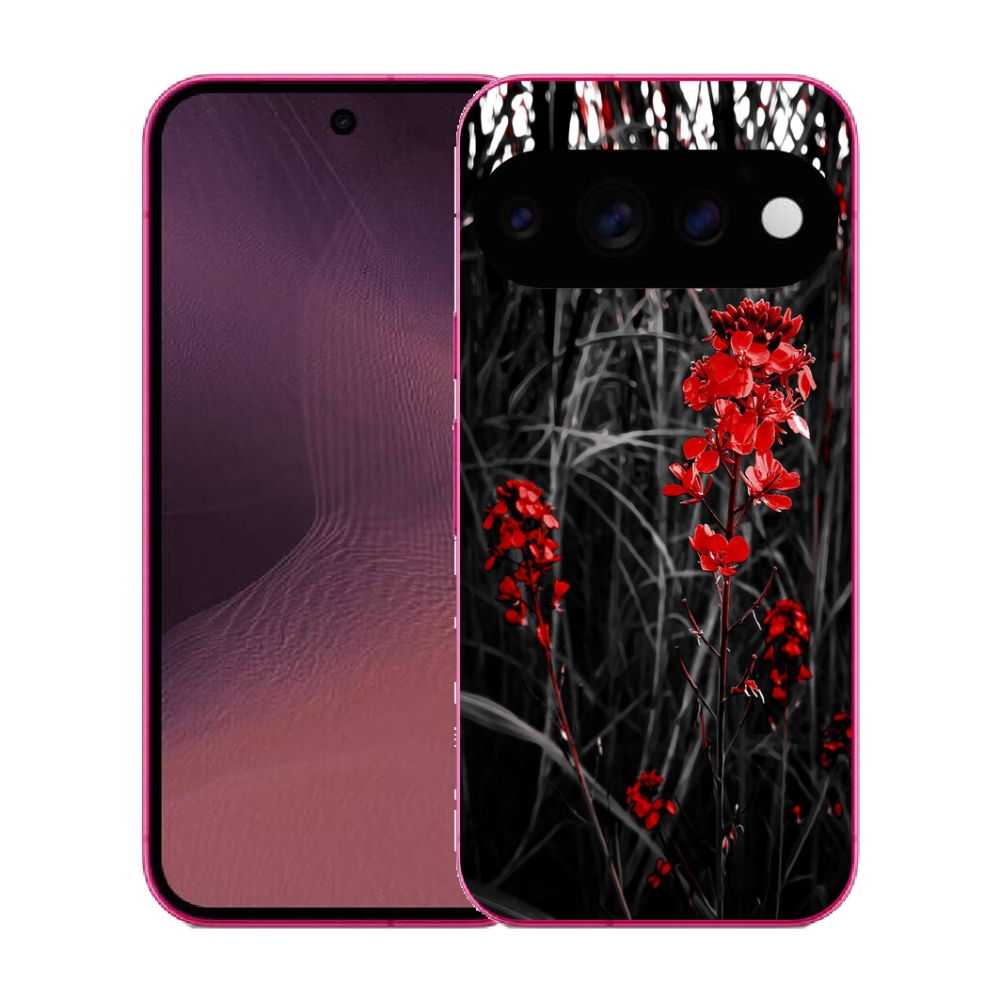mmCase gél tok a Google Pixel 11-hez – vörös növény