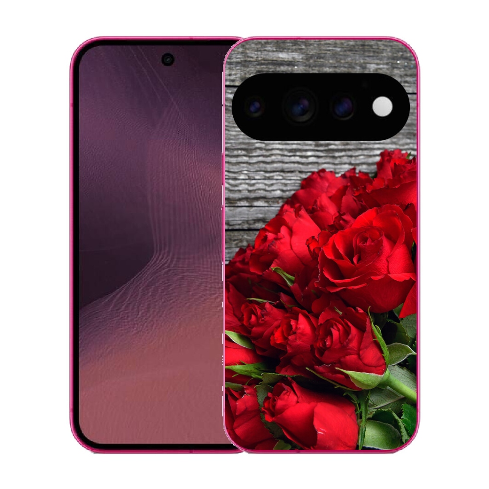 mmCase géltok a Google Pixel 11-hez – vörös rózsák