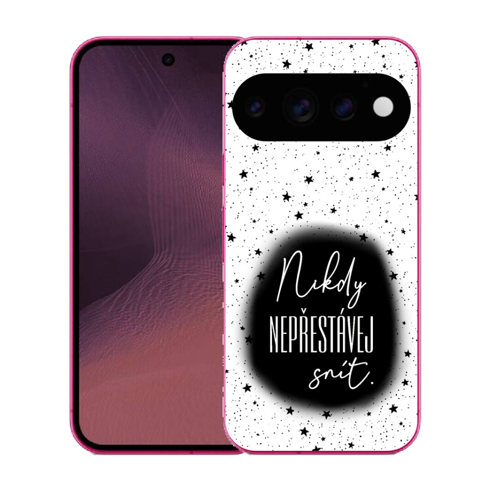 mmCase gél tok a Google Pixel 11-hez – 1. idézet, fekete-fehér háttér