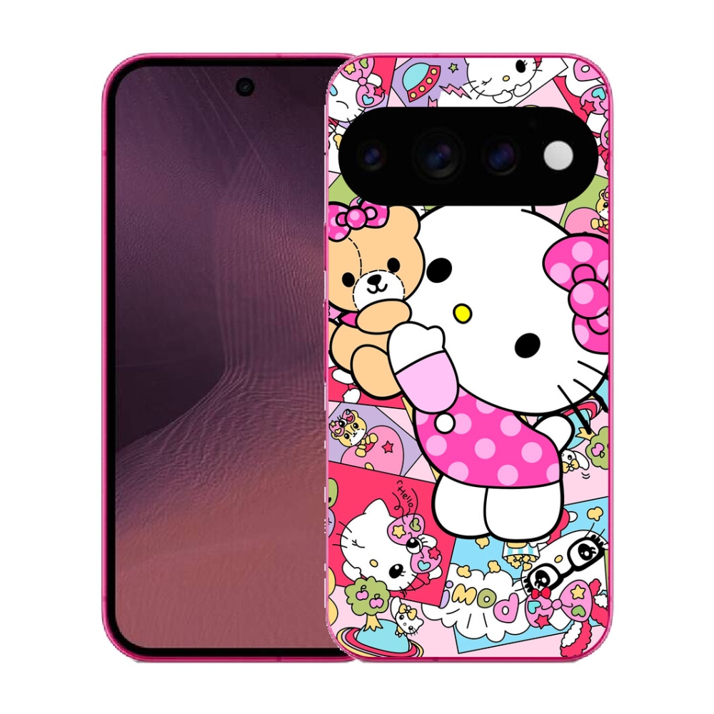 mmCase gél tok a Google Pixel 11-hez – aranyos cicás