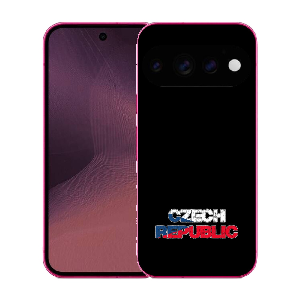 mmCase gél tok a Google Pixel 11-hez – Cseh Köztársaság, fekete háttér