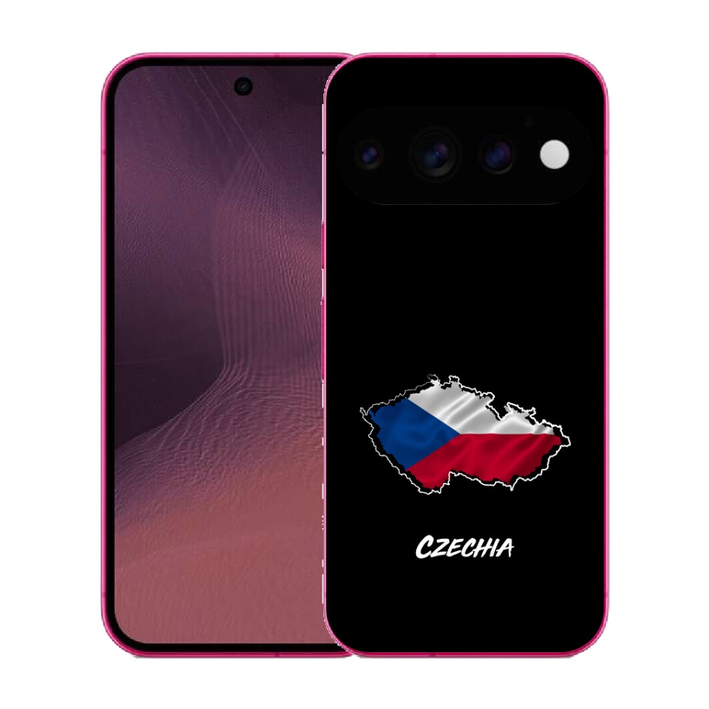 mmCase gél tok a Google Pixel 11-hez – Csehország, fekete háttér