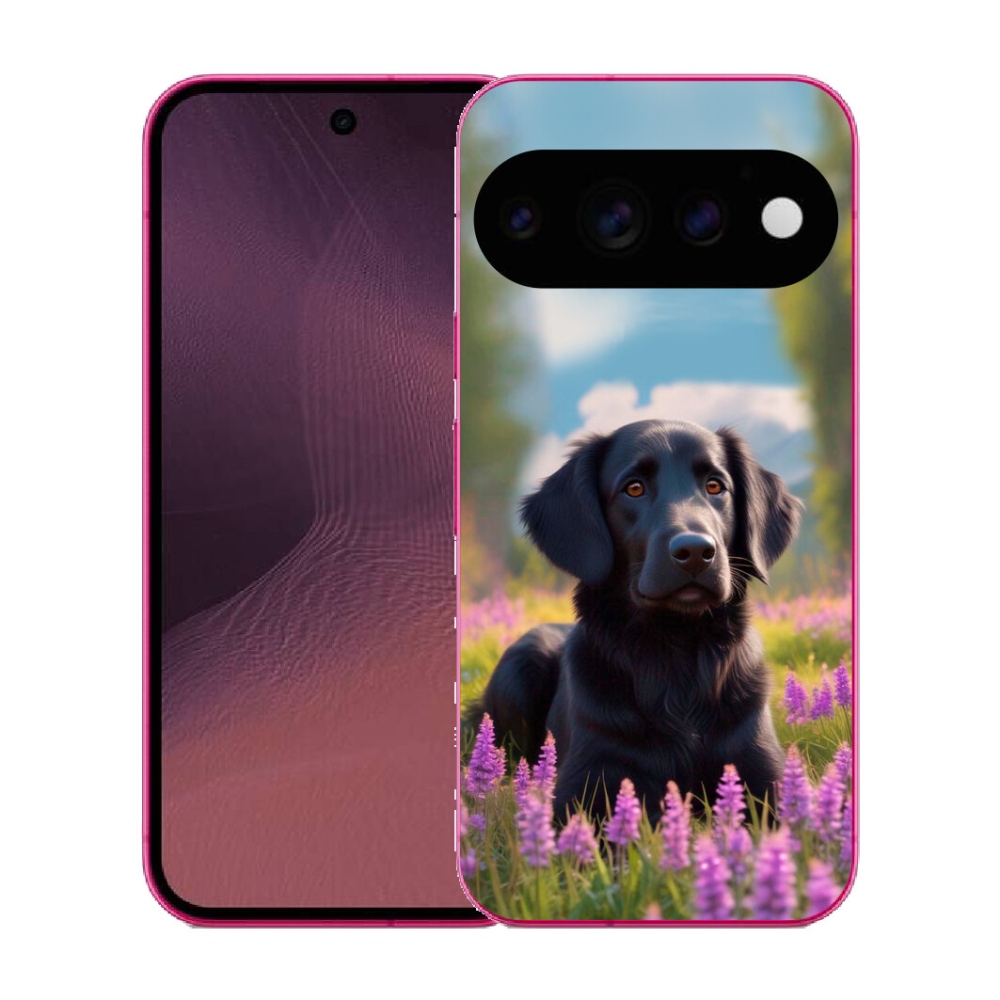 mmCase gél tok a Google Pixel 11-hez – elegáns fekete retriever
