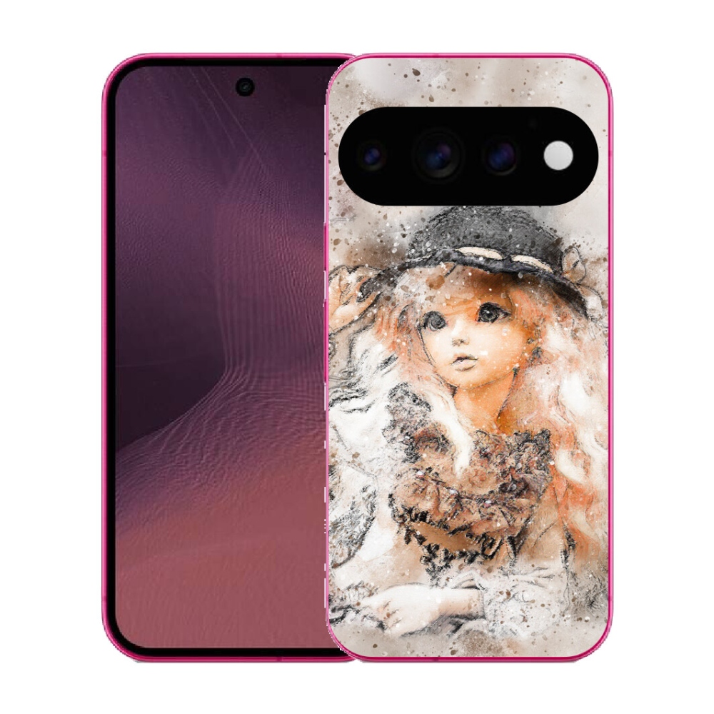 mmCase gél tok a Google Pixel 11-hez – kalapos kislány