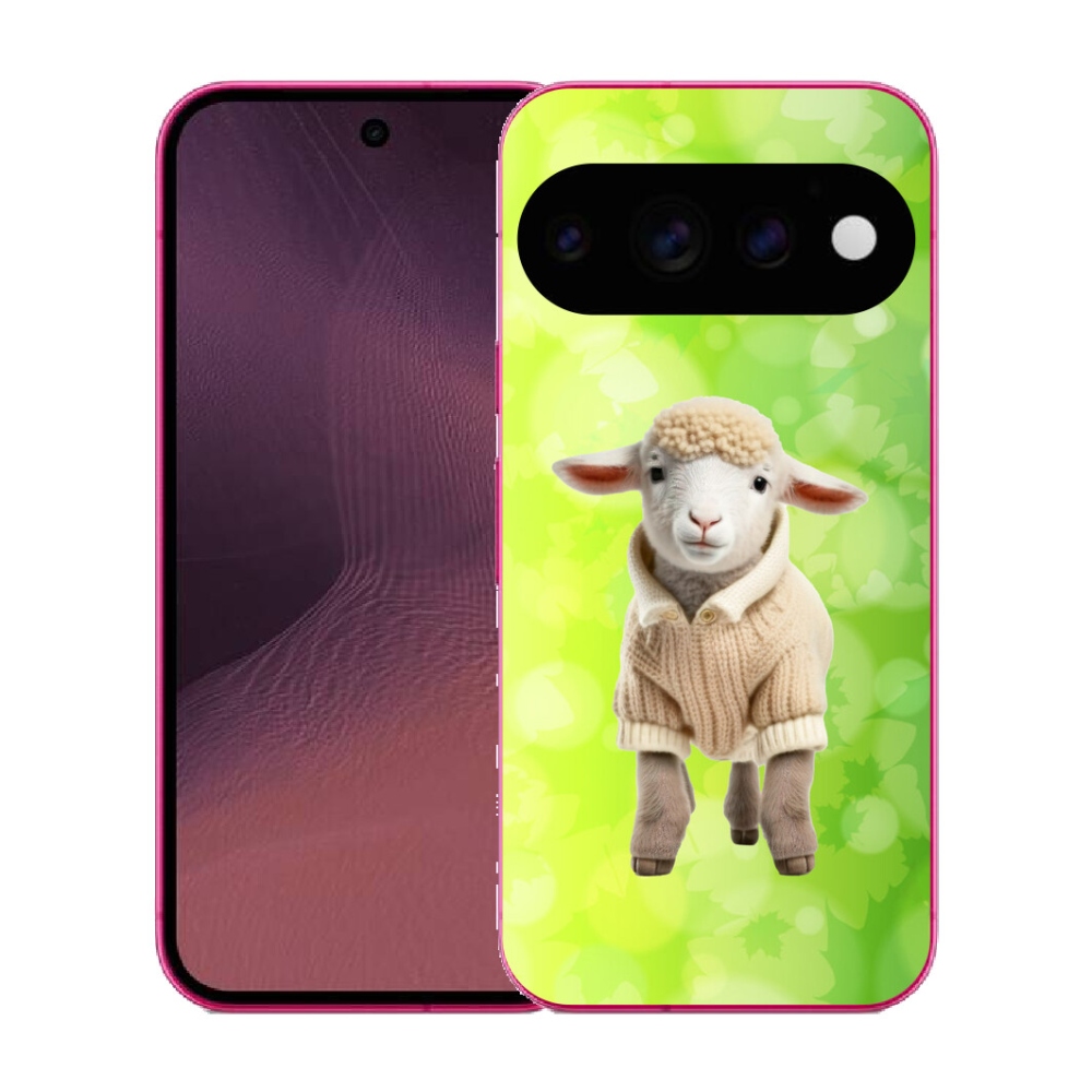 mmCase géltok a Google Pixel 11-hez – bárány pulóverben