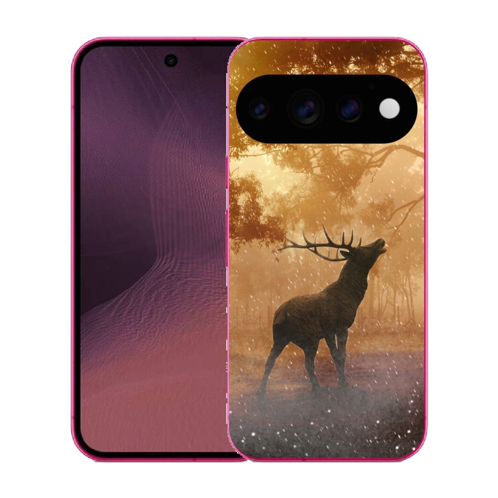 mmCase gél tok a Google Pixel 11-hez – párzási időszakban lévő szarvas