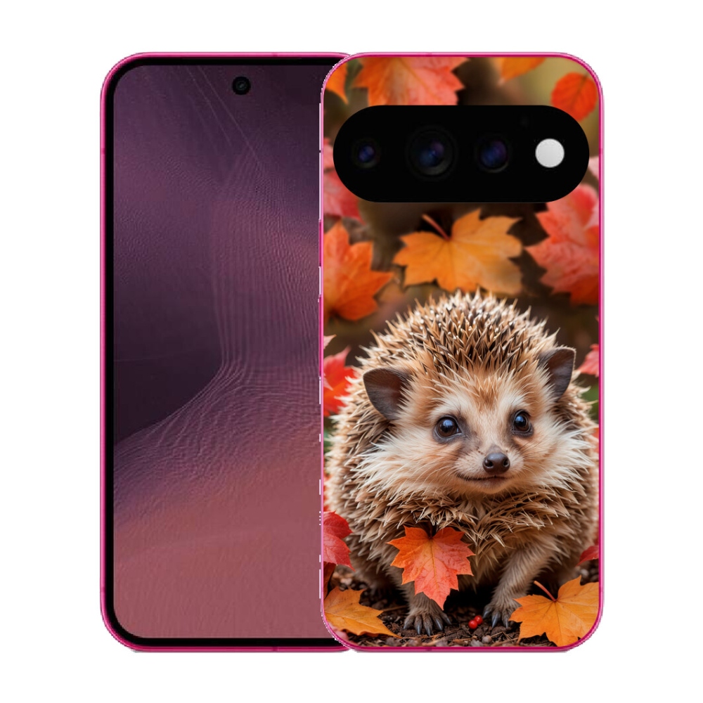 mmCase gél tok a Google Pixel 11-hez – sün a levelek között