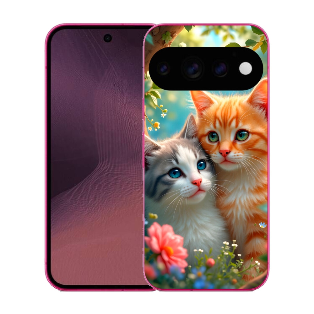 mmCase gél tok a Google Pixel 11-hez – Macskás szerelem 2