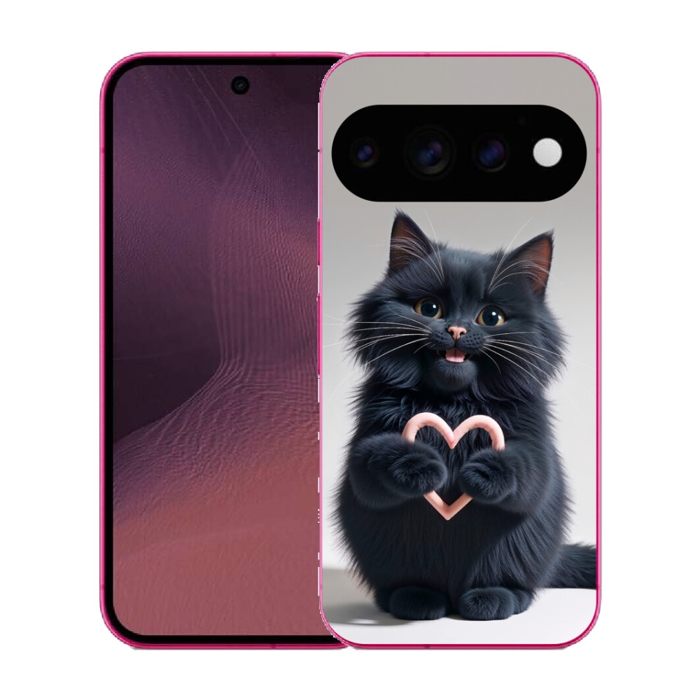 mmCase gél tok a Google Pixel 11-hez – Macska szerelem 3